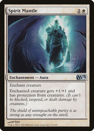Spirit Mantle [Magic 2012] | Good Games Cannington