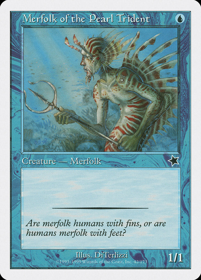 Merfolk of the Pearl Trident [Starter 1999] | Good Games Cannington