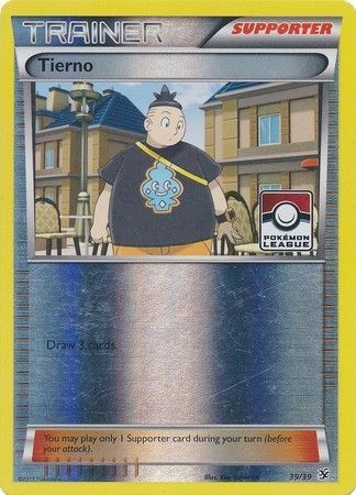 Tierno (39/39) (League Promo) [XY: Kalos Starter Set] | Good Games Cannington
