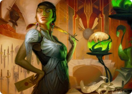 Mari, the Killing Quill Art Card [Streets of New Capenna Art Series] | Good Games Cannington