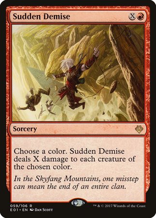Sudden Demise [Archenemy: Nicol Bolas] | Good Games Cannington