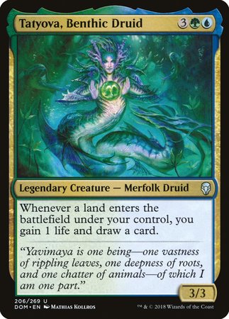 Tatyova, Benthic Druid [Dominaria] | Good Games Cannington