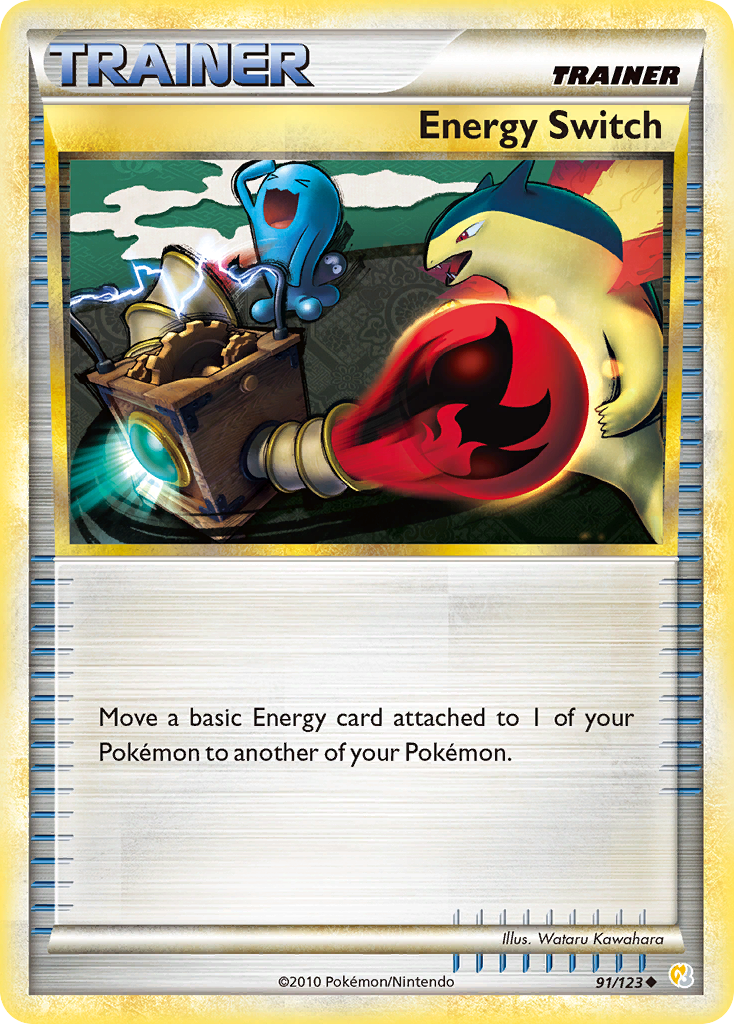 Energy Switch (91/123) [HeartGold & SoulSilver: Base Set] | Good Games Cannington