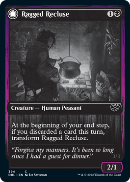 Ragged Recluse // Odious Witch [Innistrad: Double Feature] | Good Games Cannington