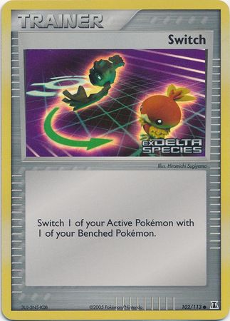 Switch (102/113) (Stamped) [EX: Delta Species] | Good Games Cannington