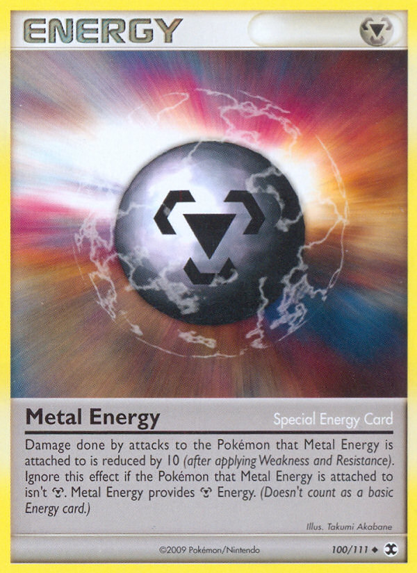 Metal Energy (100/111) [Platinum: Rising Rivals] | Good Games Cannington