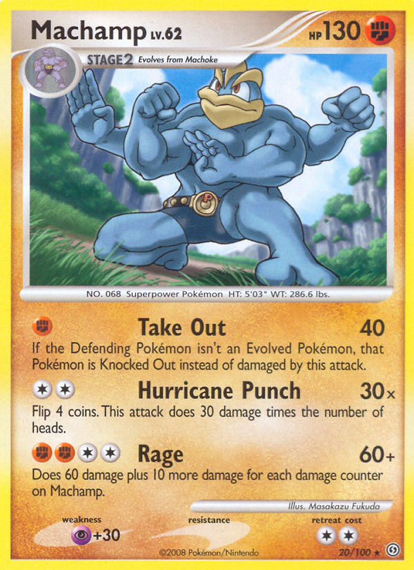 Machamp (20/100) [Diamond & Pearl: Stormfront] | Good Games Cannington