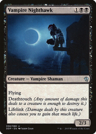 Vampire Nighthawk [Duel Decks: Zendikar vs. Eldrazi] | Good Games Cannington
