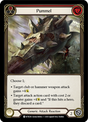 Pummel (Red) [U-WTR206] (Welcome to Rathe Unlimited)  Unlimited Rainbow Foil | Good Games Cannington