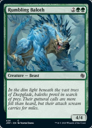 Rumbling Baloth [Jumpstart] | Good Games Cannington