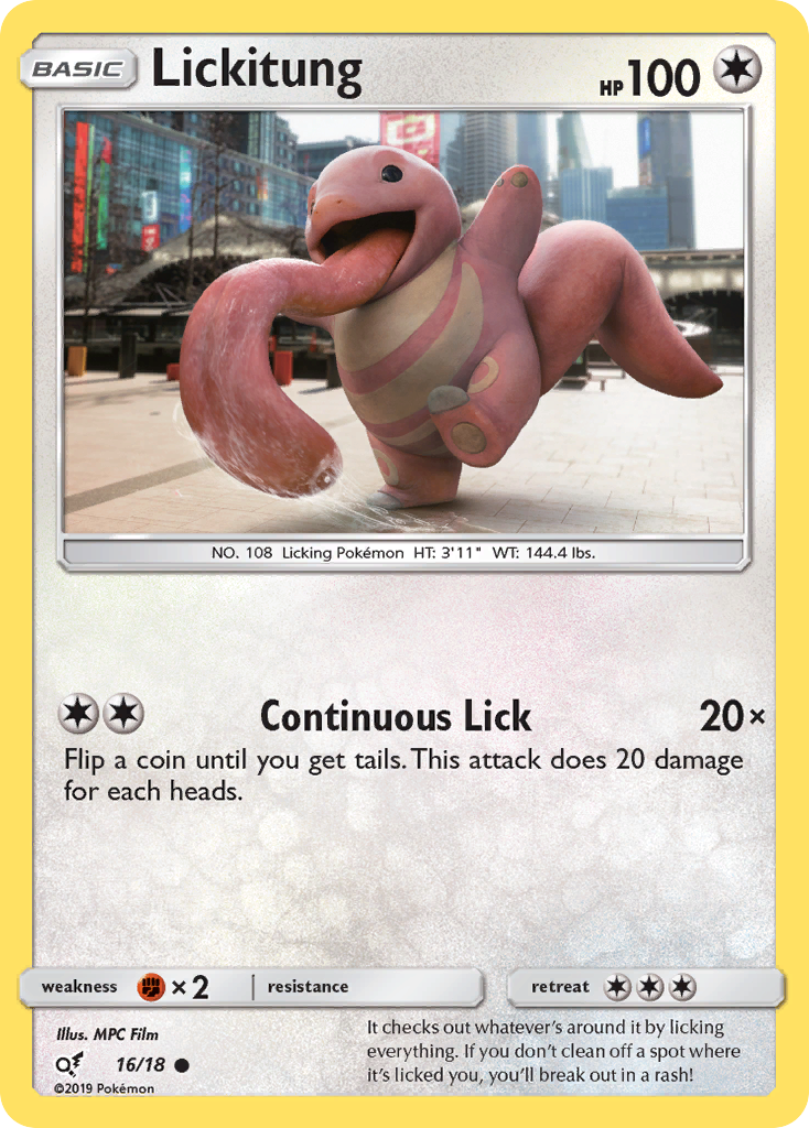 Lickitung (16/18) [Sun & Moon: Detective Pikachu] | Good Games Cannington