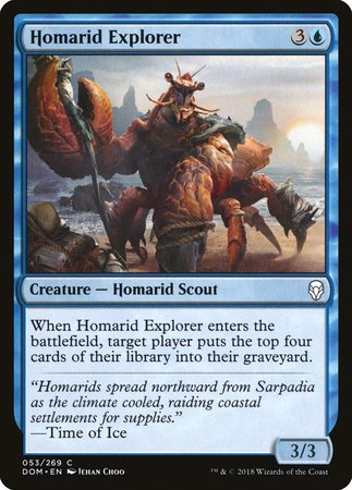Homarid Explorer [Dominaria] | Good Games Cannington