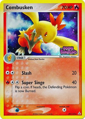 Combusken (39/110) (Stamped) [EX: Holon Phantoms] | Good Games Cannington