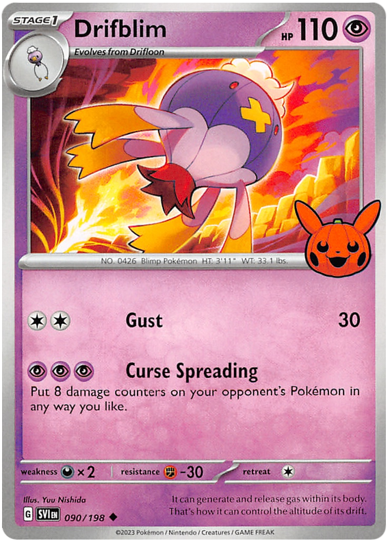 Drifblim (090/198) [Trick or Trade 2023] | Good Games Cannington