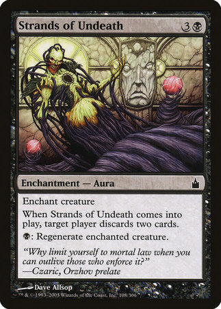 Strands of Undeath [Ravnica: City of Guilds] | Good Games Cannington
