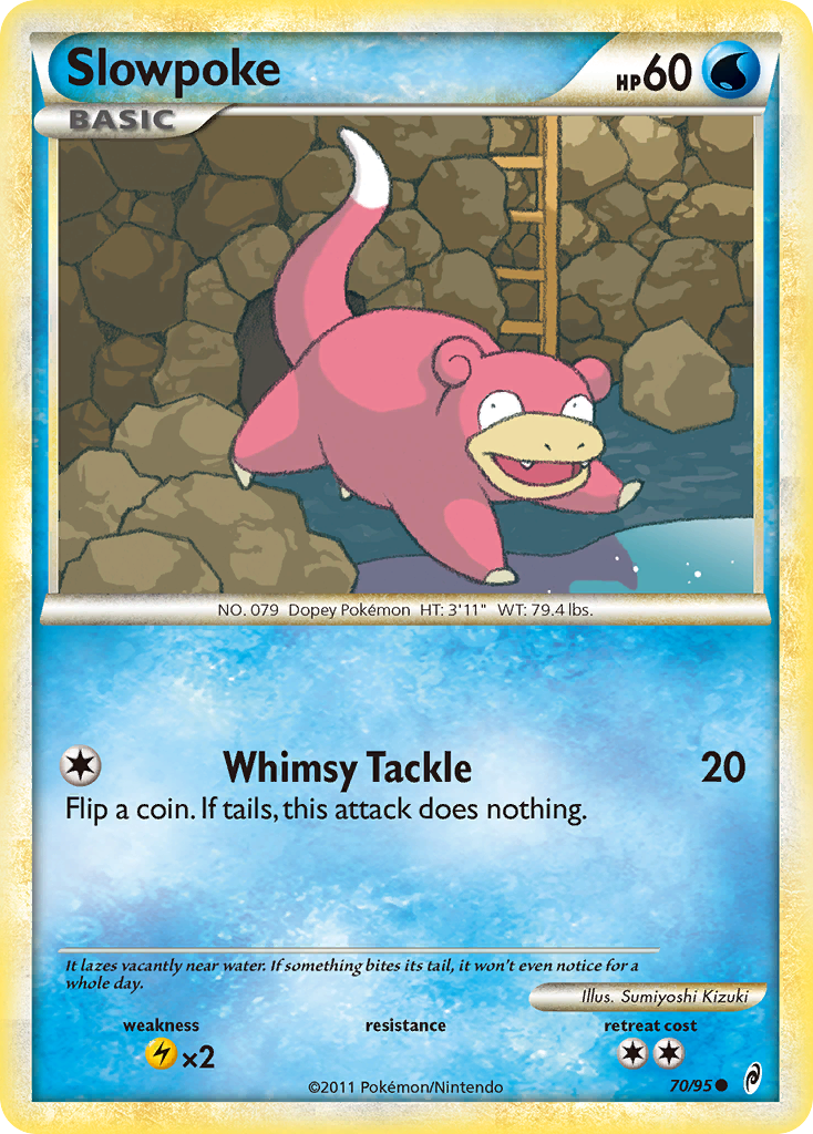 Slowpoke (70/95) [HeartGold & SoulSilver: Call of Legends] | Good Games Cannington