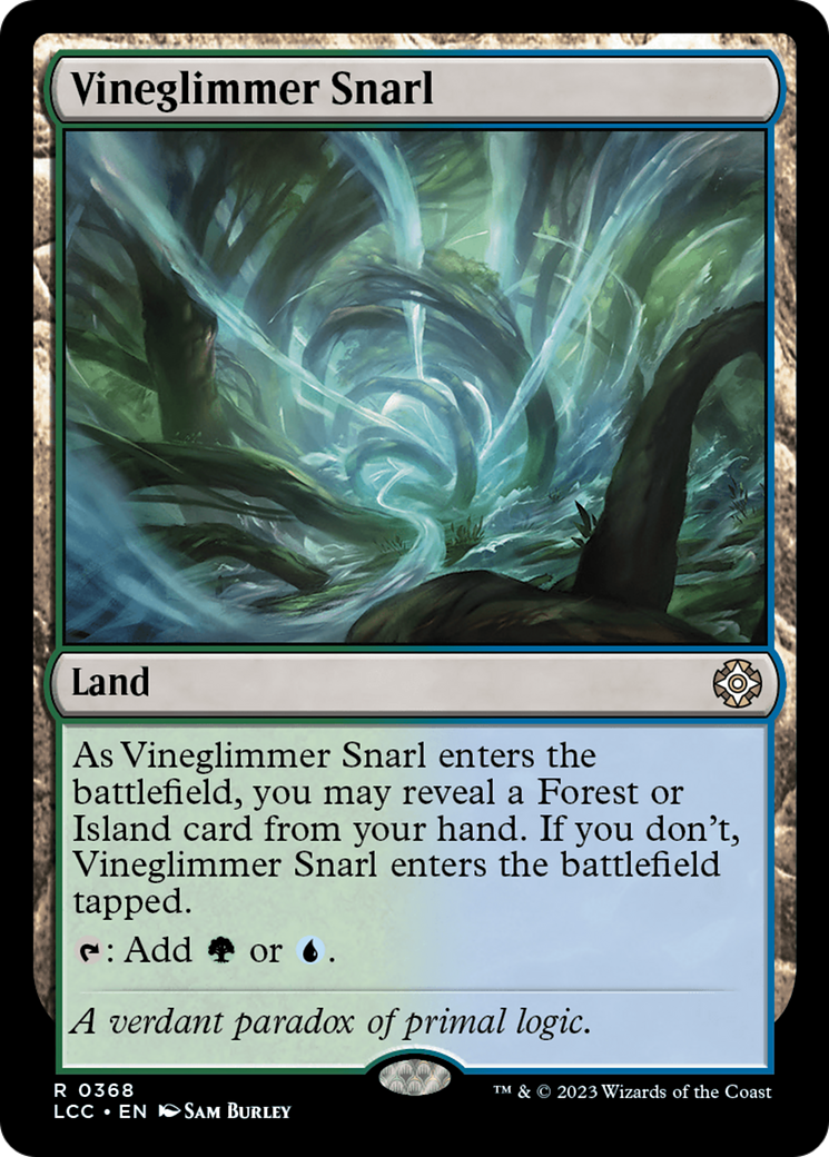 Vineglimmer Snarl [The Lost Caverns of Ixalan Commander] | Good Games Cannington