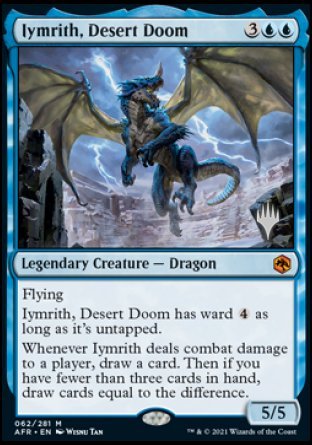 Iymrith, Desert Doom (Promo Pack) [Dungeons & Dragons: Adventures in the Forgotten Realms Promos] | Good Games Cannington