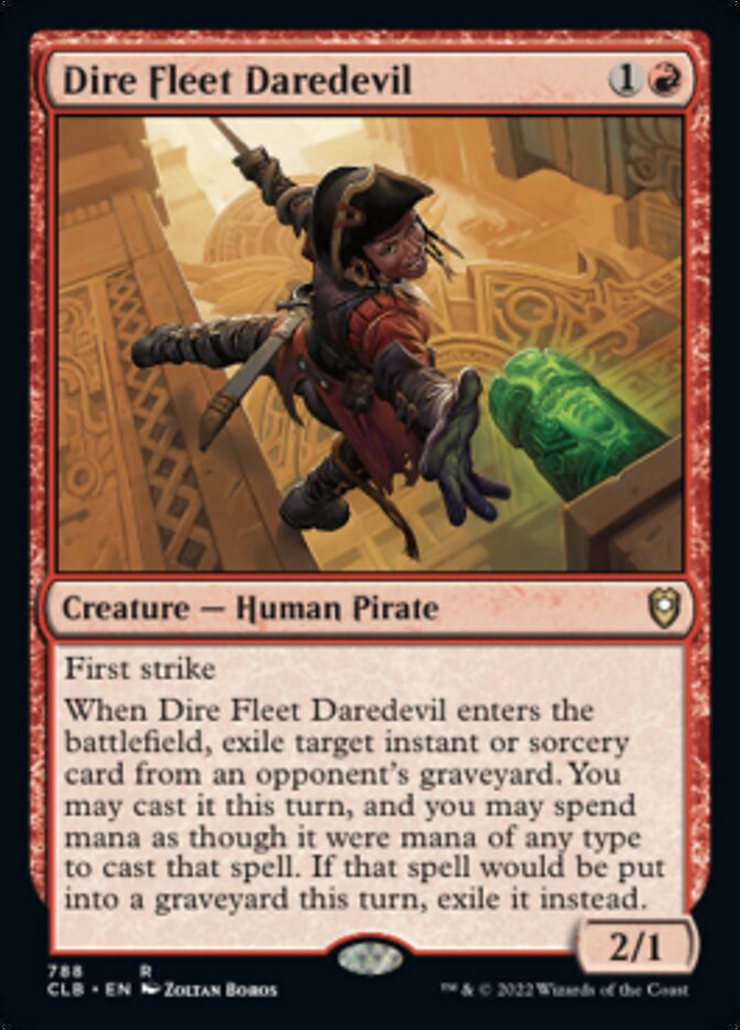 Dire Fleet Daredevil [Commander Legends: Battle for Baldur's Gate] | Good Games Cannington
