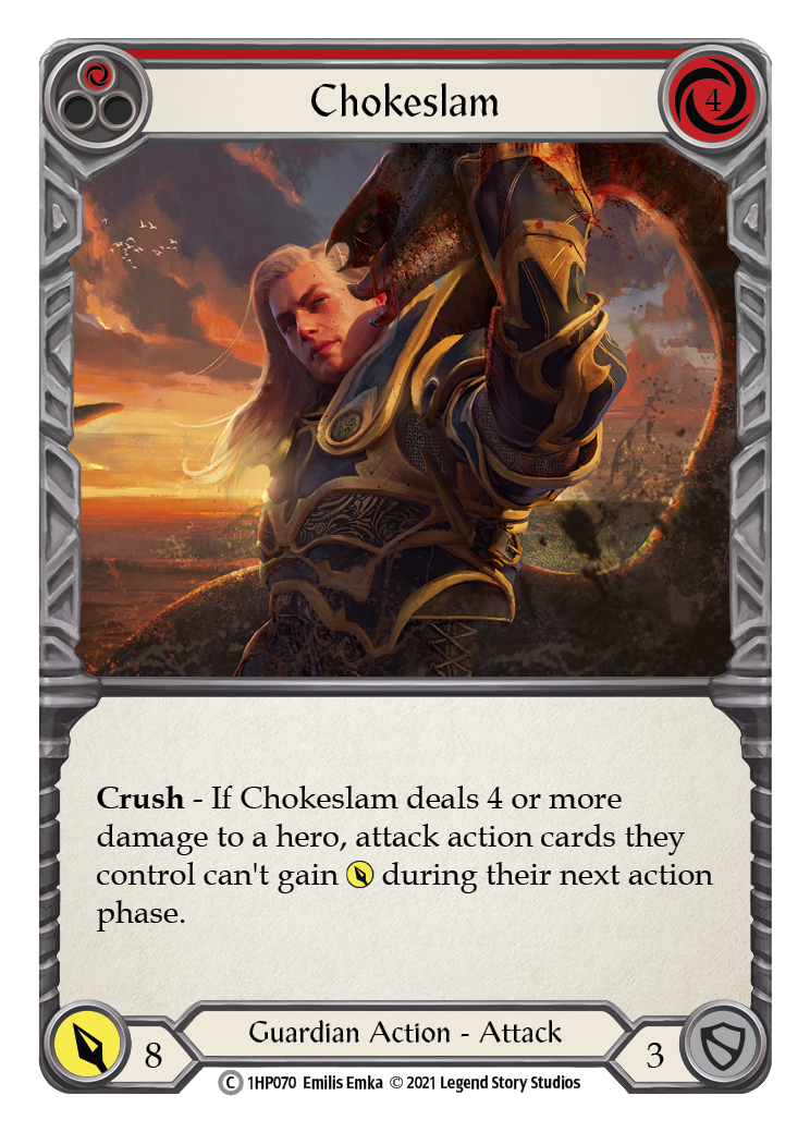 Chokeslam (Red) [1HP070] | Good Games Cannington