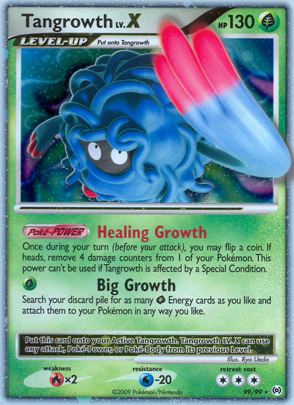 Tangrowth LV.X (99/99) [Platinum: Arceus] | Good Games Cannington