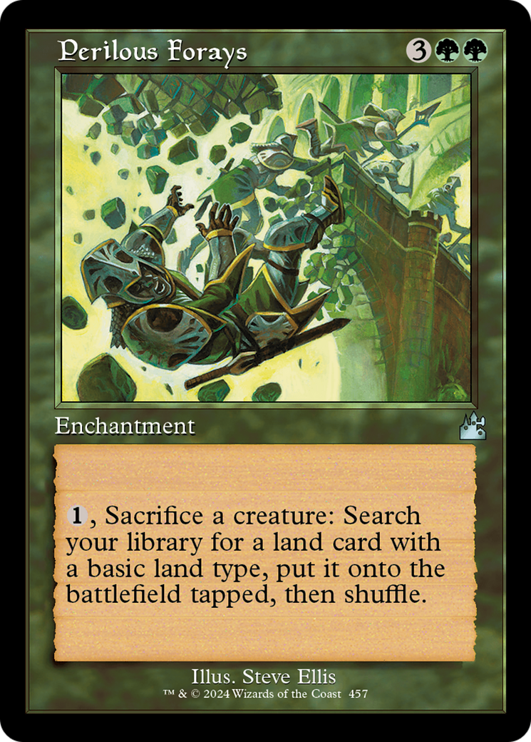 Perilous Forays (Retro) [Ravnica Remastered] | Good Games Cannington