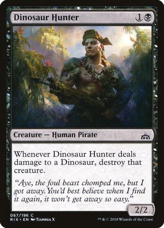 Dinosaur Hunter [Rivals of Ixalan] | Good Games Cannington
