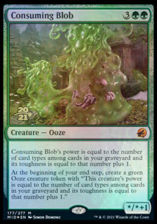 Consuming Blob [Innistrad: Midnight Hunt Prerelease Promos] | Good Games Cannington