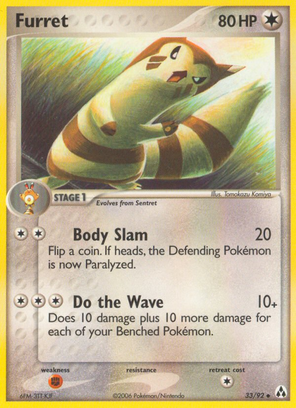 Furret (33/92) [EX: Legend Maker] | Good Games Cannington