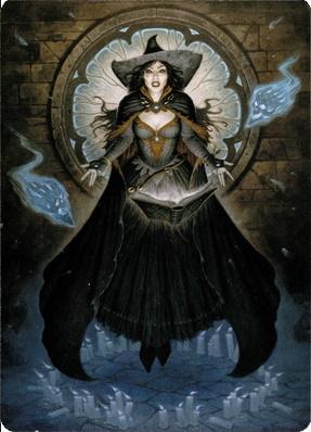 Tasha, the Witch Queen Art Card (76) [Commander Legends: Battle for Baldur's Gate Art Series] | Good Games Cannington