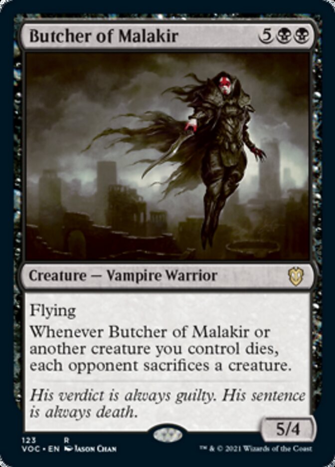 Butcher of Malakir [Innistrad: Crimson Vow Commander] | Good Games Cannington