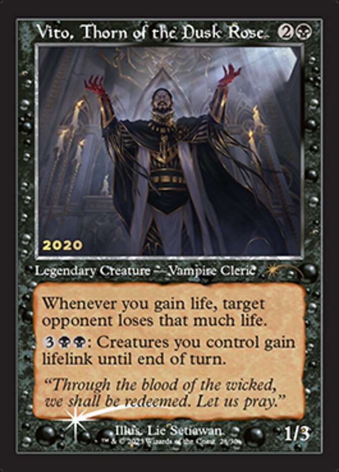 Vito, Thorn of the Dusk Rose [30th Anniversary Promos] | Good Games Cannington