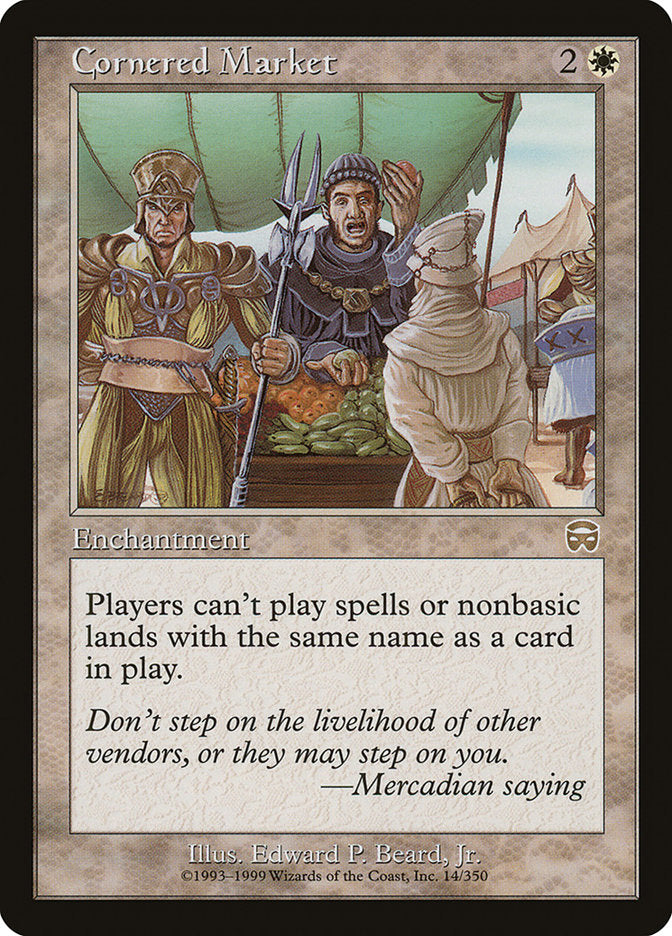 Cornered Market [Mercadian Masques] | Good Games Cannington