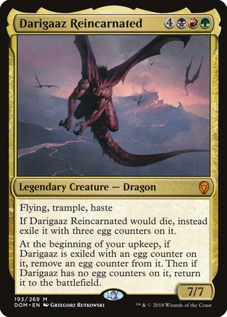 Darigaaz Reincarnated [Dominaria] | Good Games Cannington