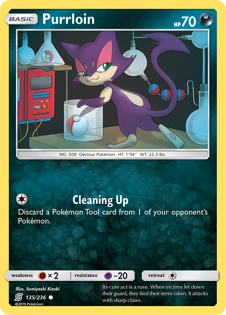 Purrloin (135/236) [Sun & Moon: Unified Minds] | Good Games Cannington