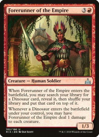 Forerunner of the Empire [Rivals of Ixalan] | Good Games Cannington