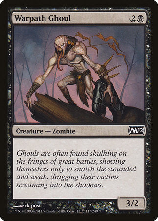 Warpath Ghoul [Magic 2012] | Good Games Cannington