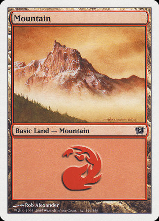 Mountain (346) [Ninth Edition] | Good Games Cannington