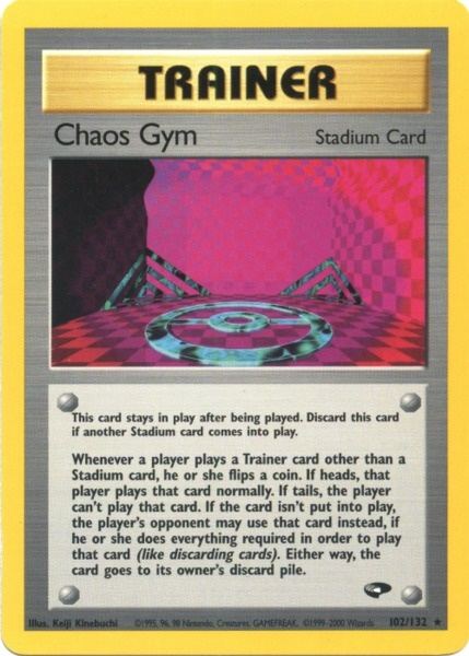 Chaos Gym (102/132) [Gym Challenge Unlimited] | Good Games Cannington