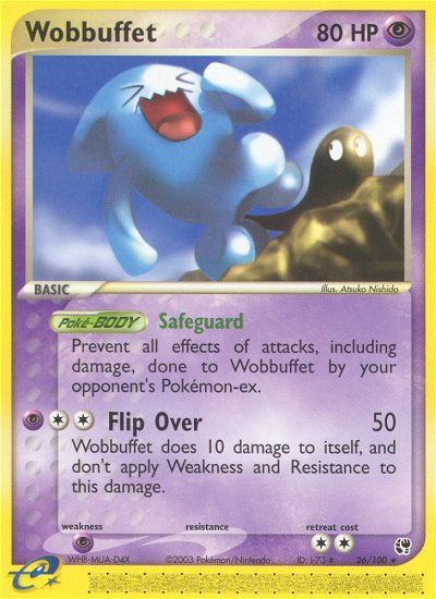 Wobbuffet (26/100) [EX: Sandstorm] | Good Games Cannington