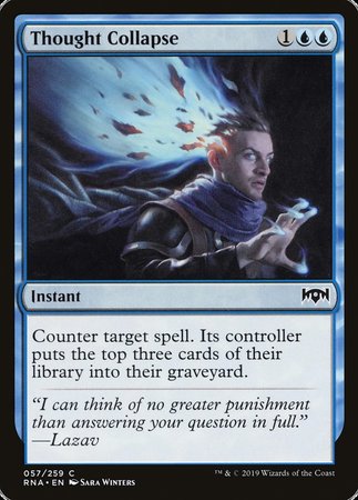 Thought Collapse [Ravnica Allegiance] | Good Games Cannington