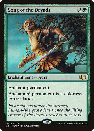 Song of the Dryads [Commander 2014] | Good Games Cannington