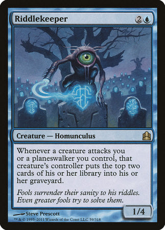 Riddlekeeper [Commander 2011] | Good Games Cannington