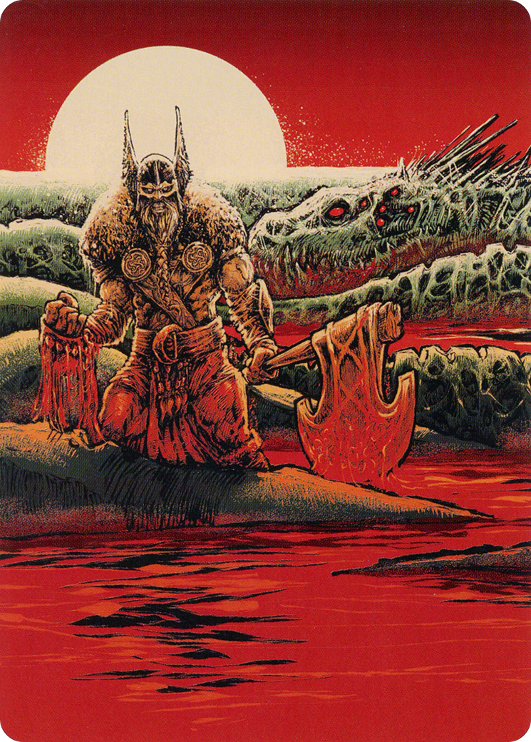 Fynn, the Fangbearer Art Card [March of the Machine Art Series] | Good Games Cannington