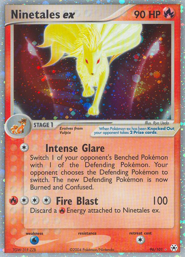Ninetales ex (96/101) [EX: Hidden Legends] | Good Games Cannington