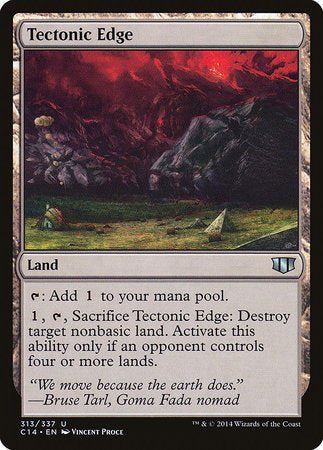 Tectonic Edge [Commander 2014] | Good Games Cannington