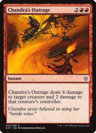 Chandra's Outrage [Archenemy: Nicol Bolas] | Good Games Cannington
