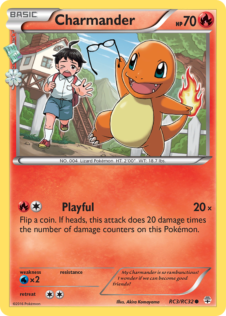 Charmander (RC3/RC32) [XY: Generations] | Good Games Cannington