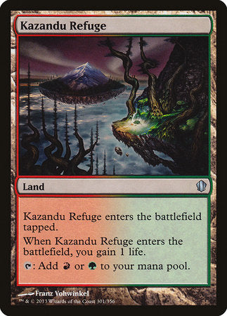 Kazandu Refuge [Commander 2013] | Good Games Cannington
