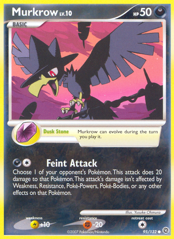 Murkrow (95/132) [Diamond & Pearl: Secret Wonders] | Good Games Cannington